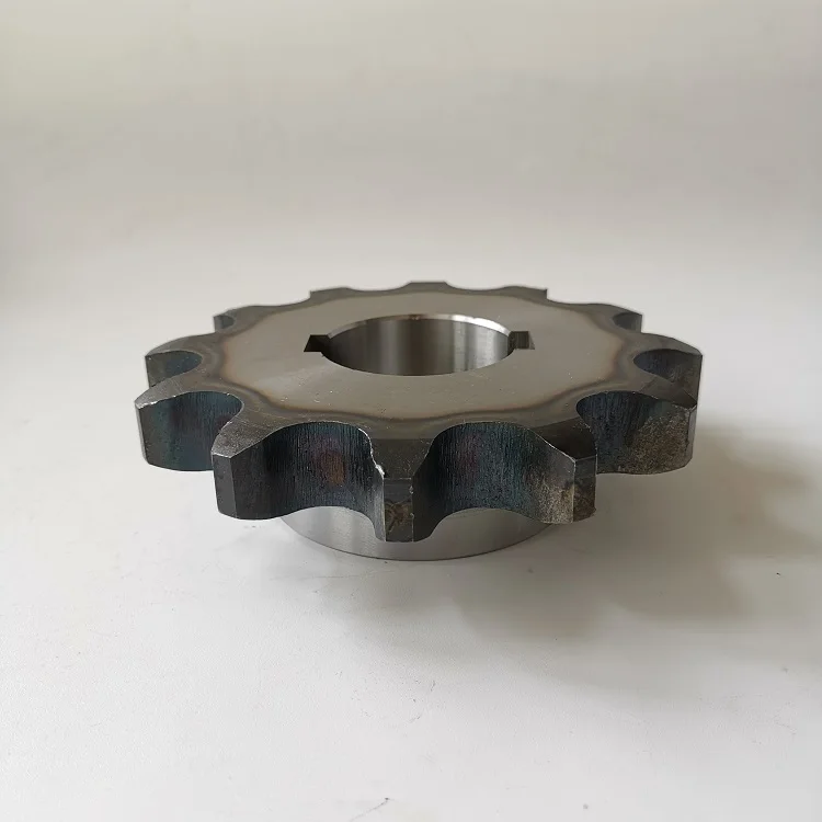 
1045 double keys hub steel sprocket for agricultural machinery wheel 