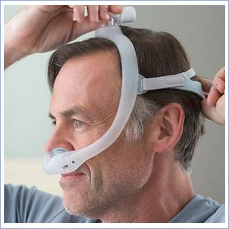  1 шт. DreamWear CPAP подушки для носа Сменные гелевые с головным убором и средней оправой в комплекте S M
