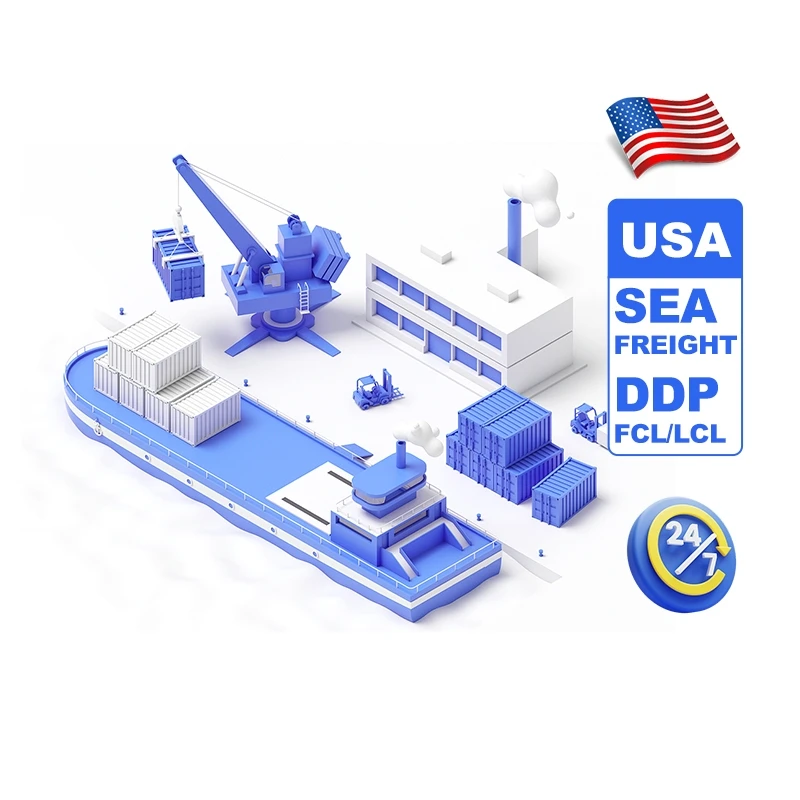YIWU China International FBA морской экспедитор DDP до двери агент по доставке в США