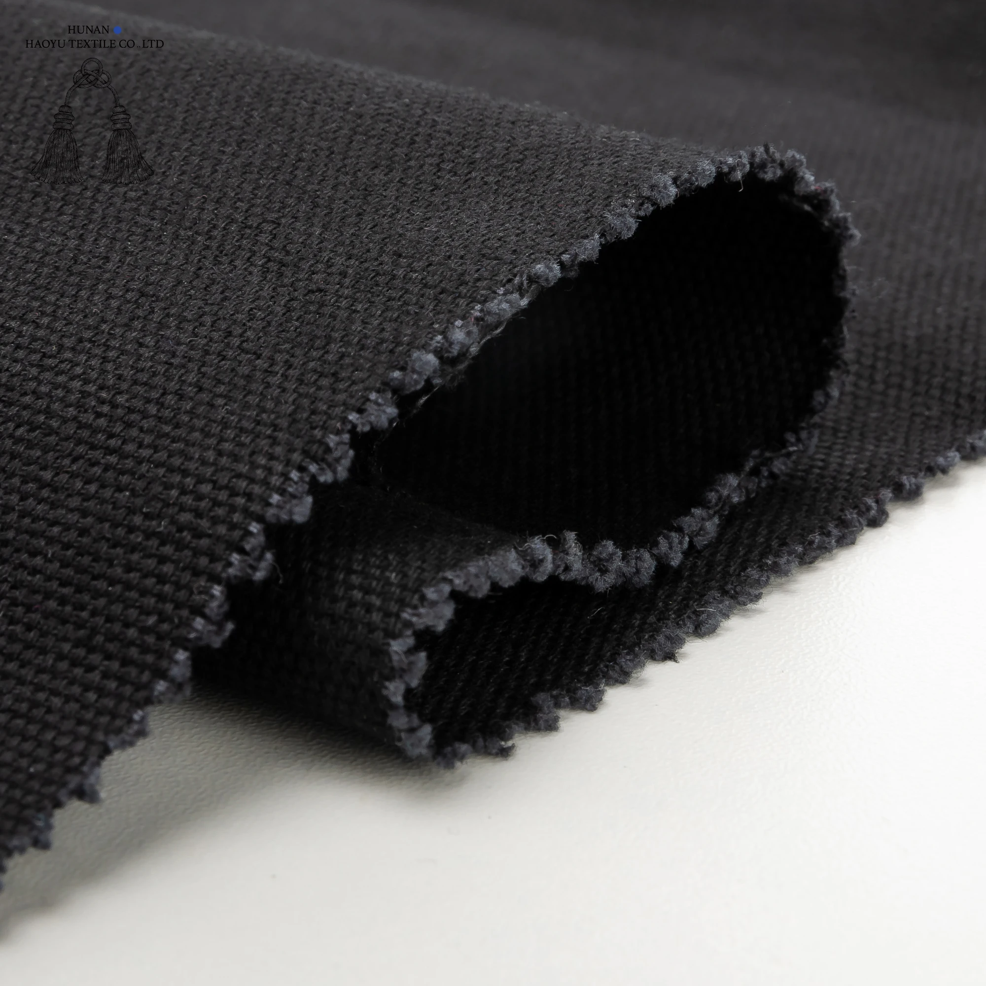 Haoyu textlie 14 oz 10/2*10/3 46*28 380gsm colors and customer printing 100% cotton full process dyed canvas fabric for shoes