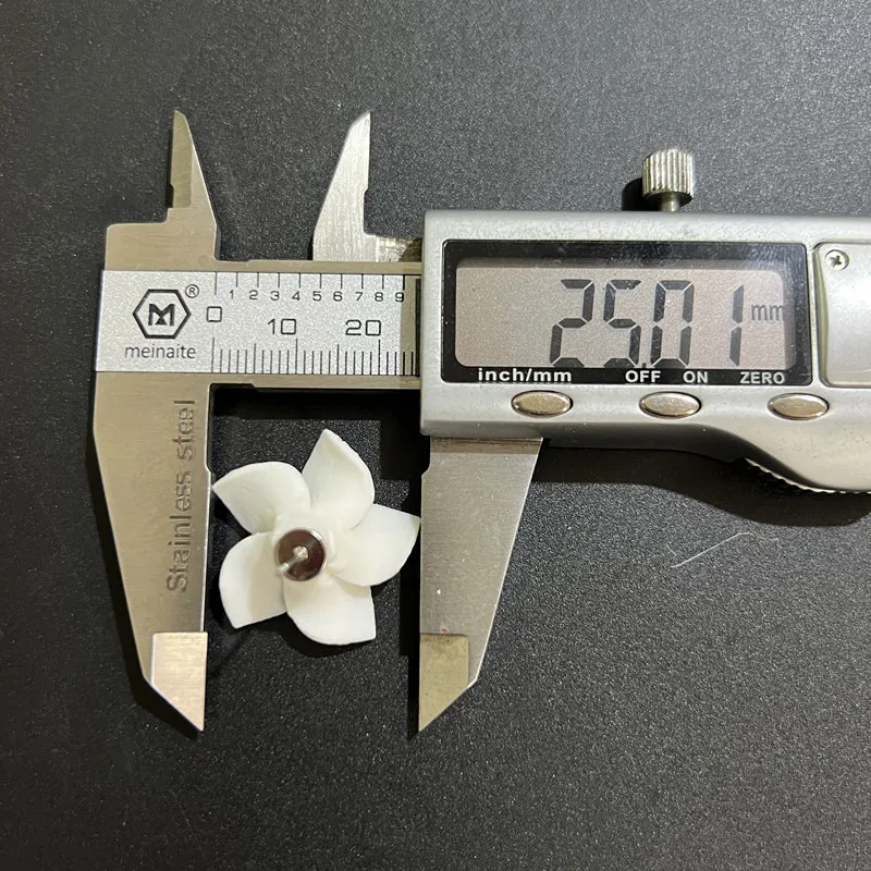 ROMANTIC Handmade Women Jewelry Accessories White Color Ceramic Flower Earrings