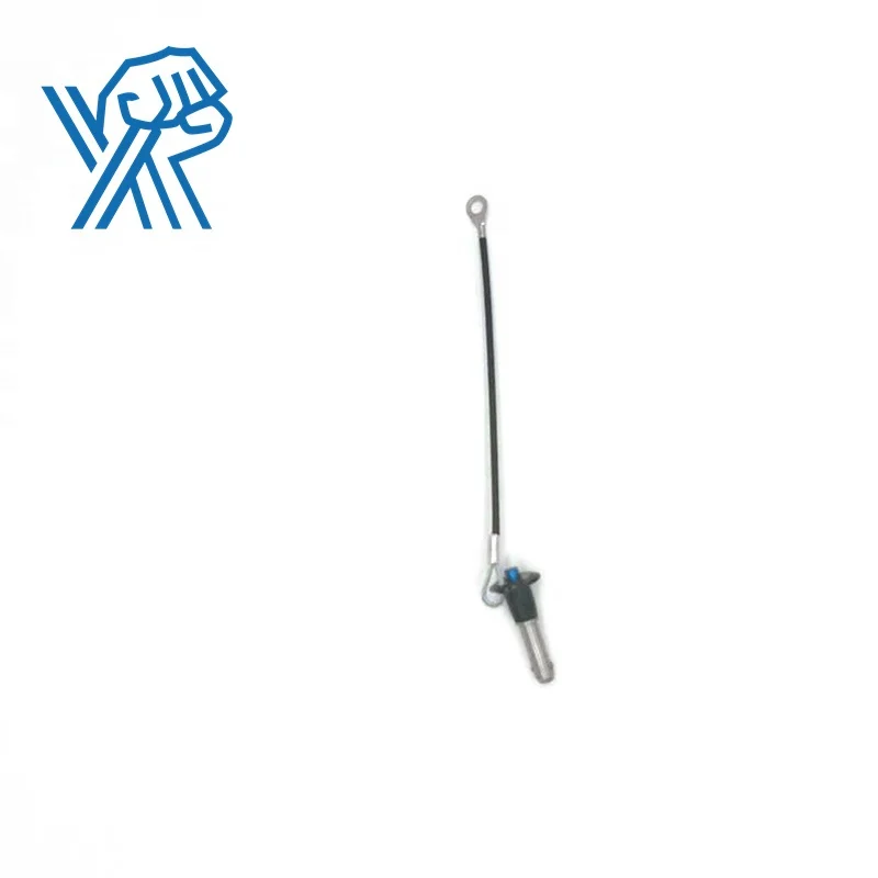 Manufacture supply steel wire cable lift suspension assembly safety lanyard with loops