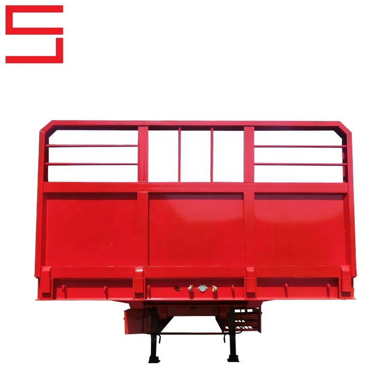 SINO AUTO 6 Axles 110 Tons 19m Drop Deck Semi Trailer Steel 2 3 4 5 Axles Lowboy Truck Trailers Remote Control Truck Trailer