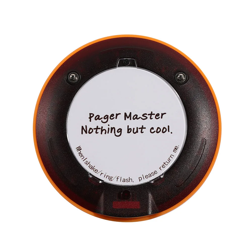 Free Logo Printing Wireless Customer Paging Calling Food Court Truck Restaurant Buzzer Pager System with Touch Keypad