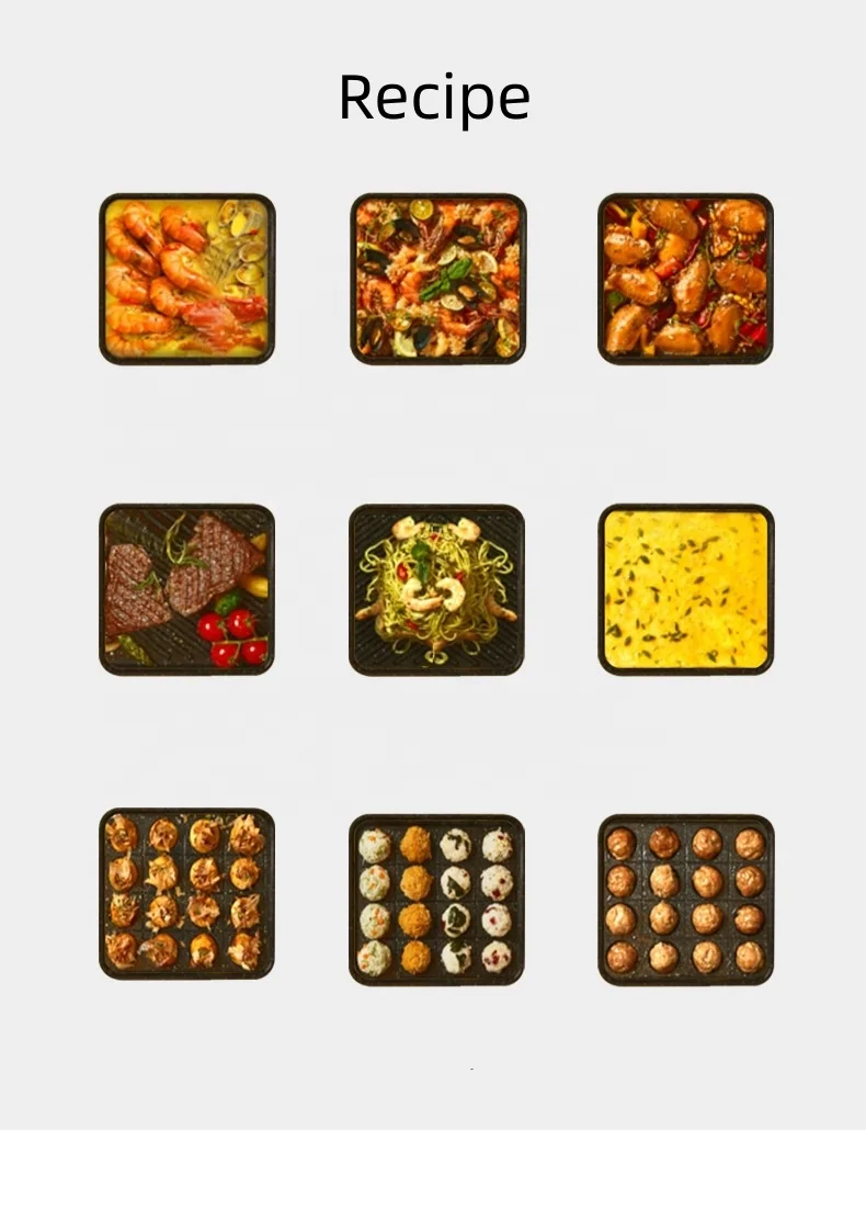 Hot selling multi-fuctional smokeless grill machine high quality 800W electric grills