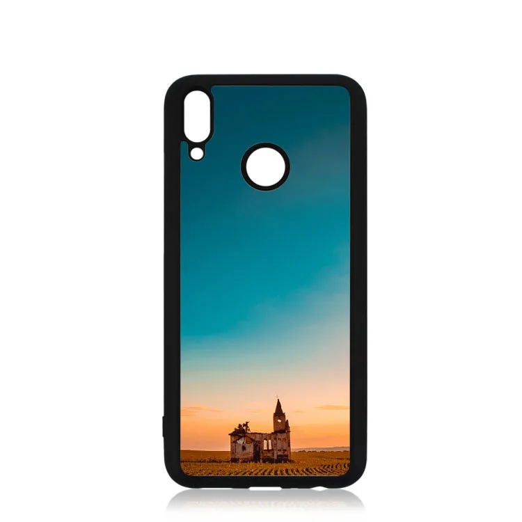 Popular TPU-PC with Aluminum Insert 2D Sublimation Mobile Phone Case for Huawei Y7 2019/Y7 Prime/Y6 2019
