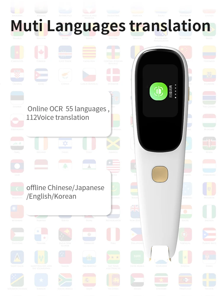 Language Learning Device Intelligent Scan Reading Dictionary Electronic Translation Pen