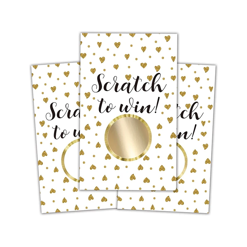 Wholesale  Business Kraft Blank Gift Certificate Cards with 50 Pcs Envelopes a Gift for You