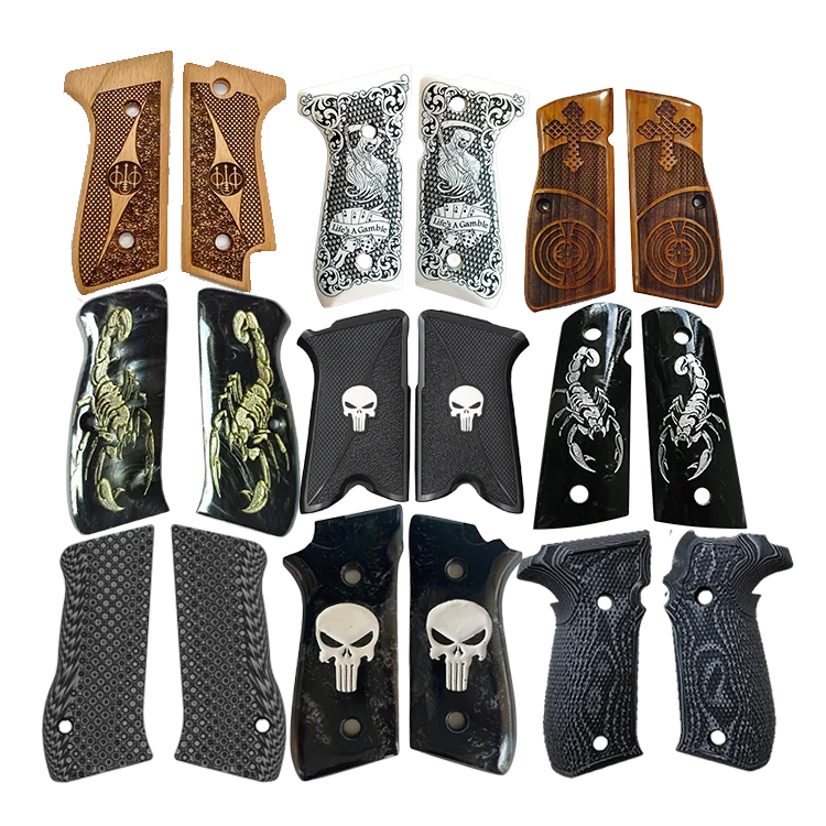 Ручки для охоты из древесного пластика G10