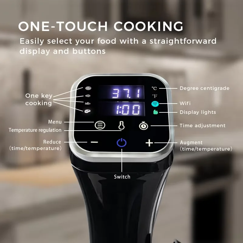 High Performance Sous Vide Machine Fast Easy and Precise Cooking