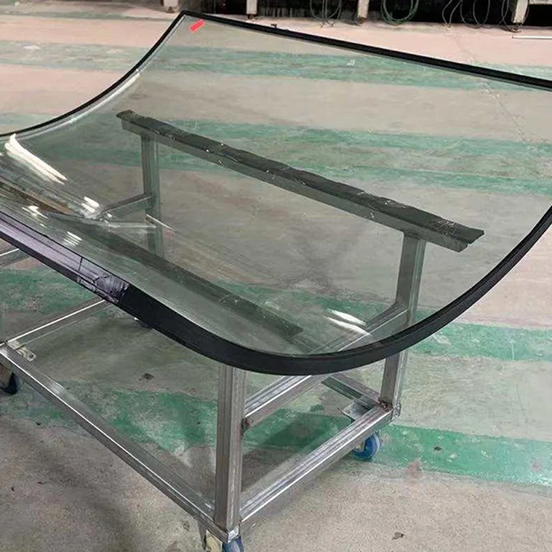 CE SGCC Certificate 25mm curved insulating glass price manufacturer