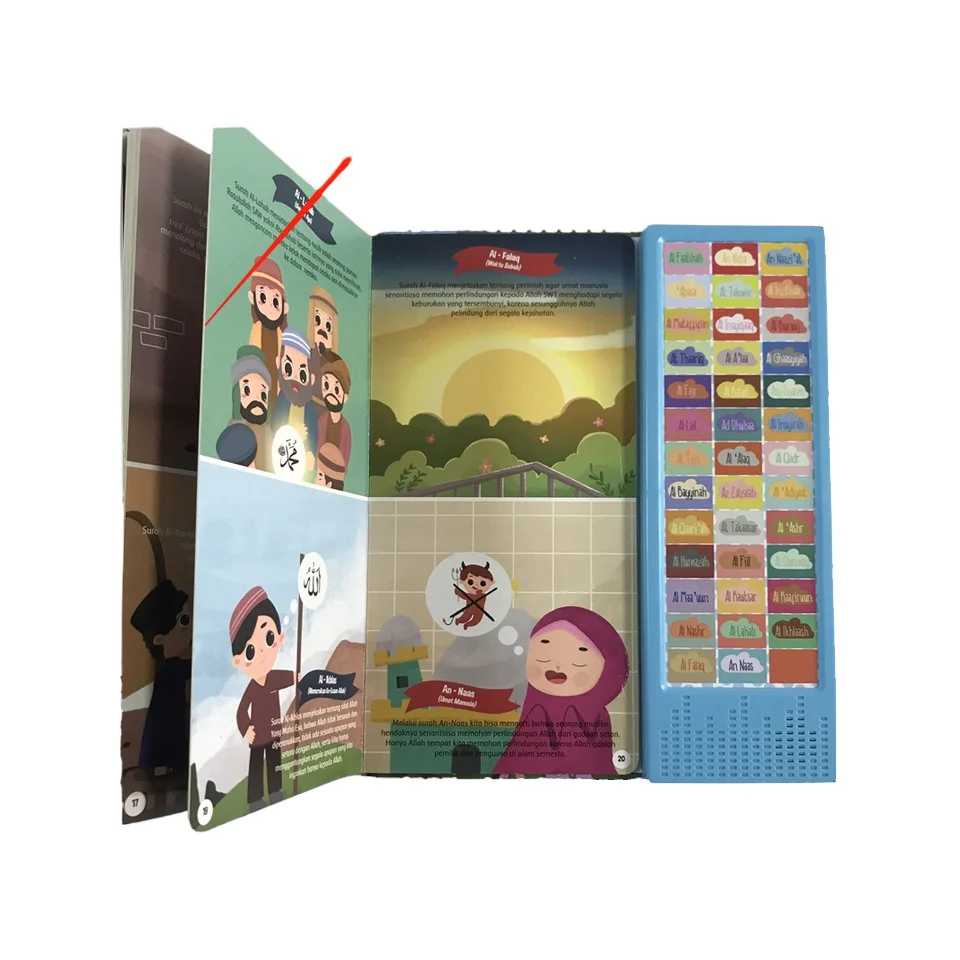 Interactive Musical Sound Module Learning Book Nursery Rhymes Sound Toy for Babies and Toddlers Early Learning Books