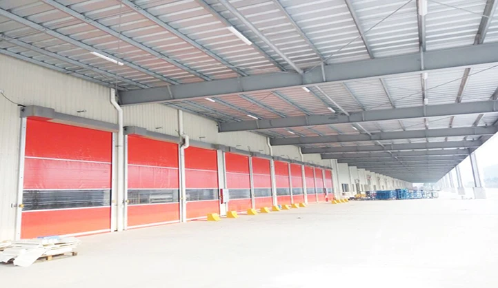 pvc High Speed Rolling Door for Industry Used Warehouse  Entry