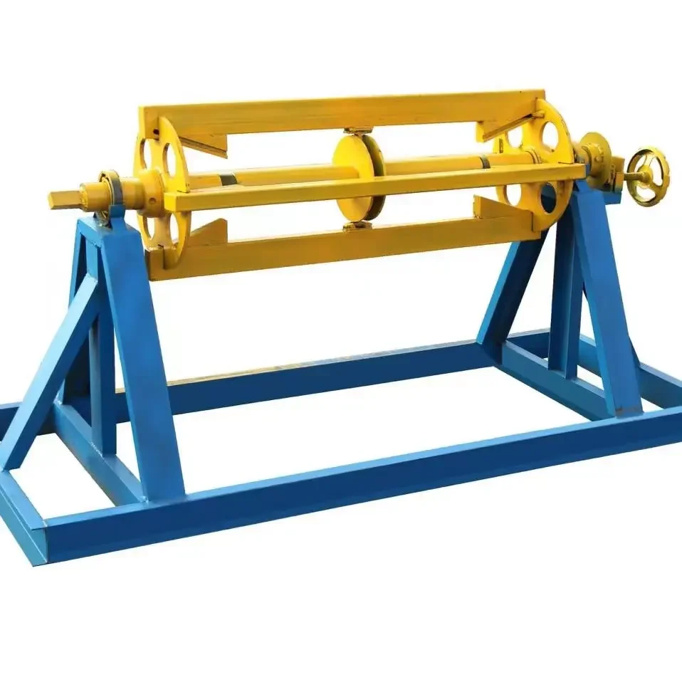 Manual Uncoiler Machine Decoiler Material Machine