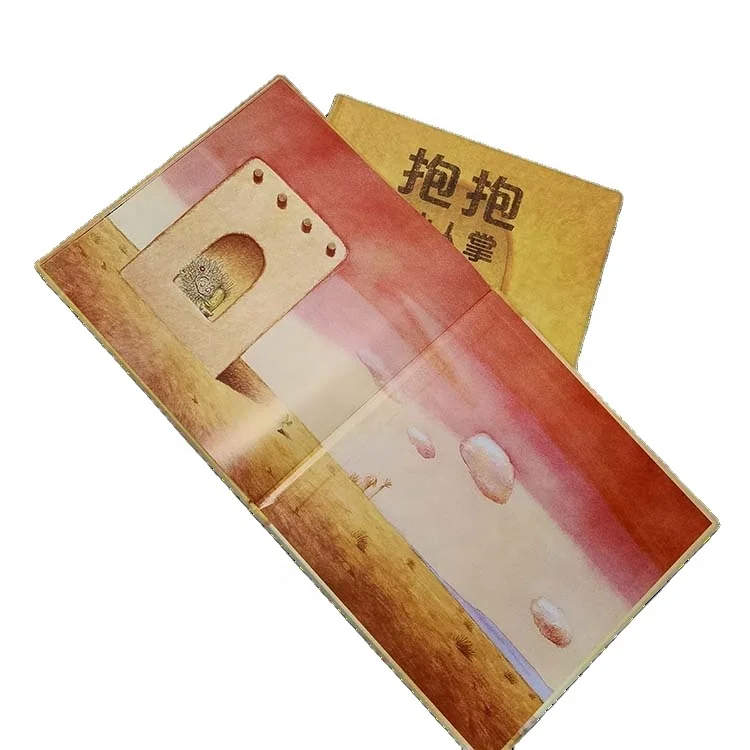 Custom Kawaii Education Sticker Activity Storys Books Hardcover Book Printing for Children