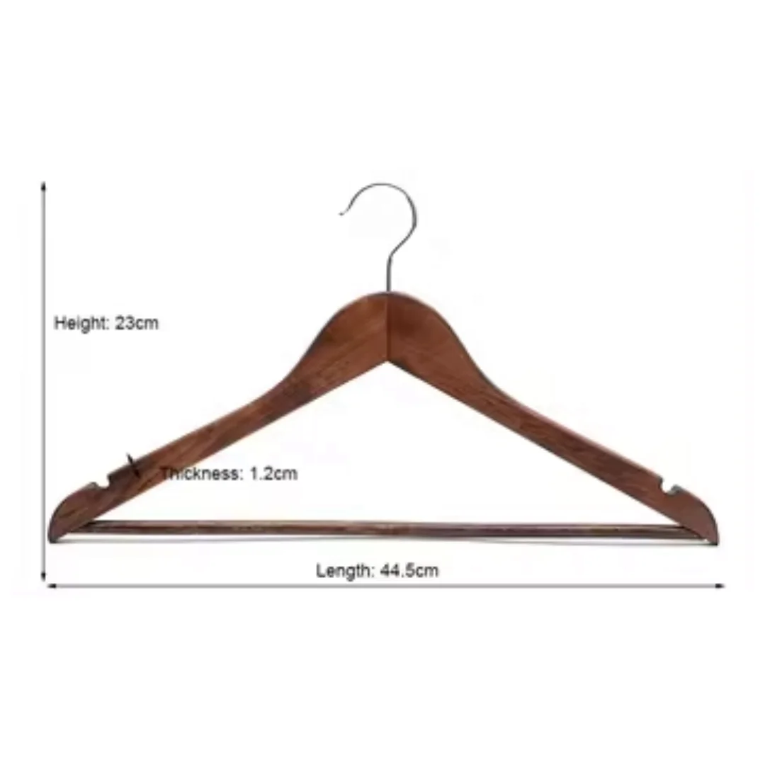 Factory Wholesale Multi Color Clothes Hangers Of Wood Branded Wooden Suit Hangers
