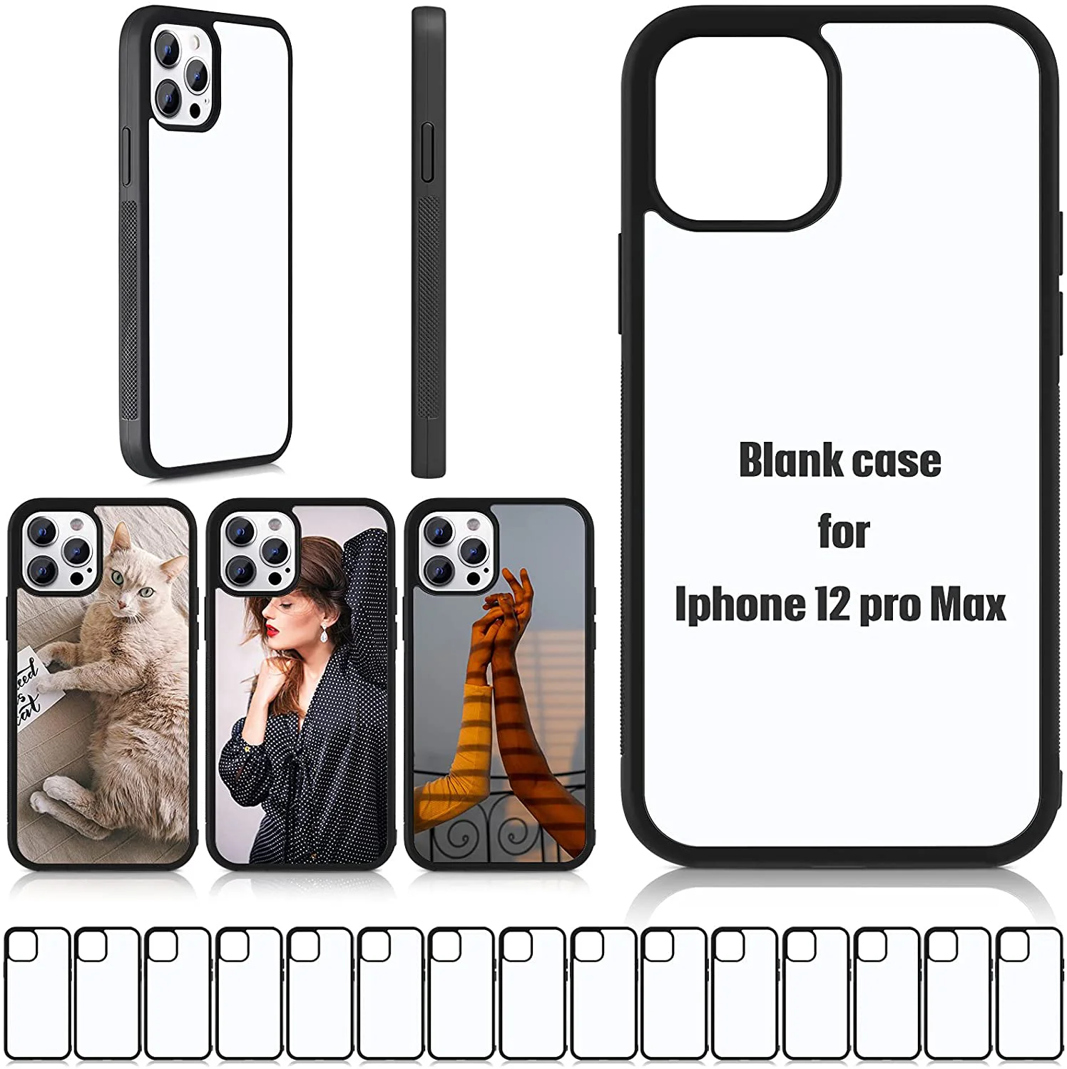 Custom Designer Luxury Sublimation Shockproof Tpu Cover Case For Iphone 6s 7 8 X Xs Xr Max 11pro 11 12 Phone Case Series