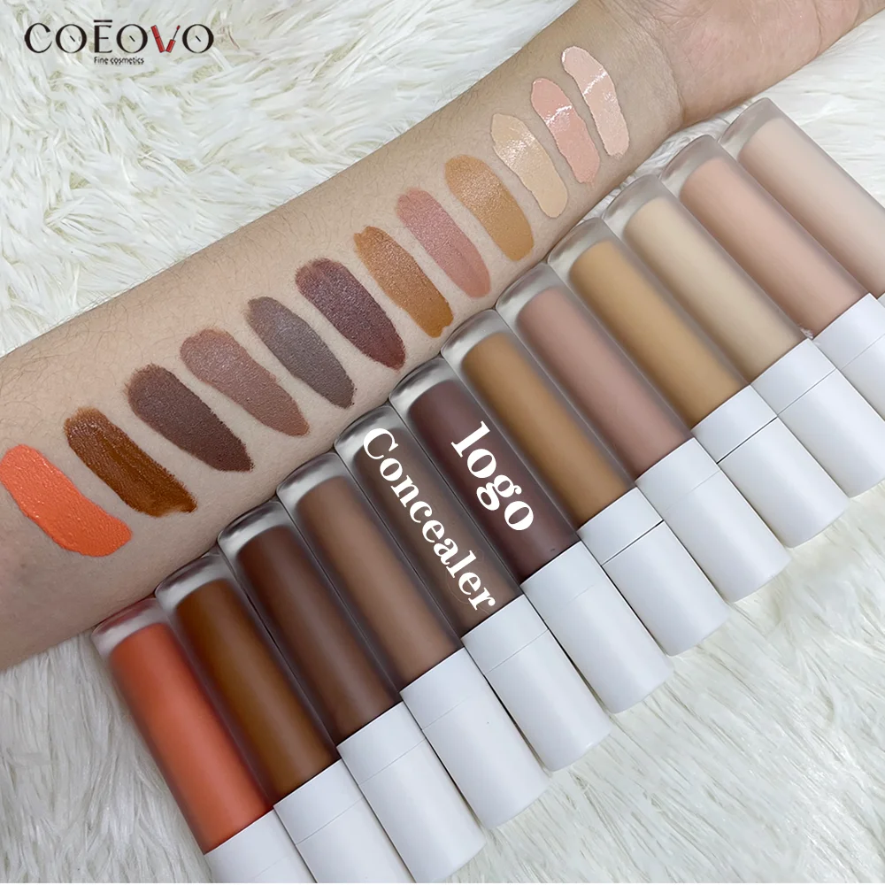 12 colors make up private label liquid concealer hd pro concealer