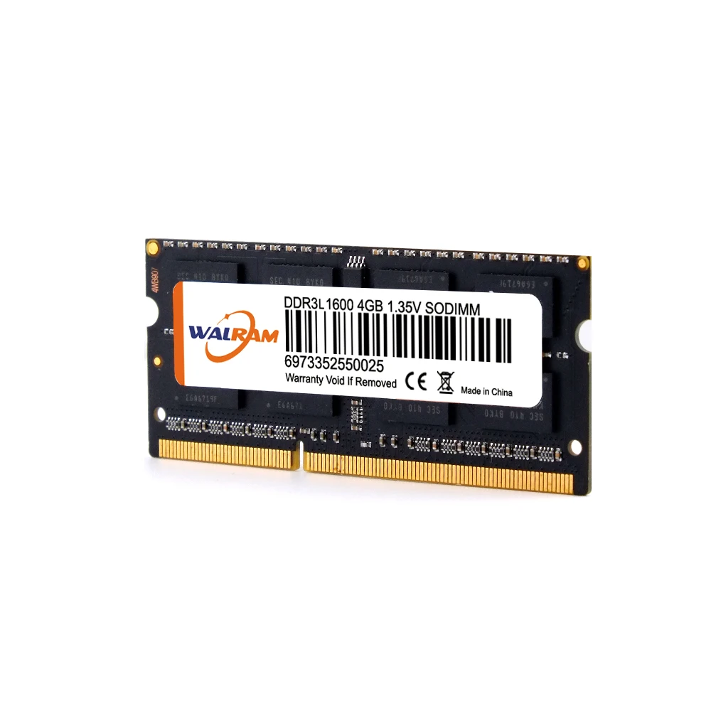  Wholesale Walram DDR3 1333MHz/1600MHz 2gb/4gb/8gb memory ram ddr3 8GB 4GB laptop