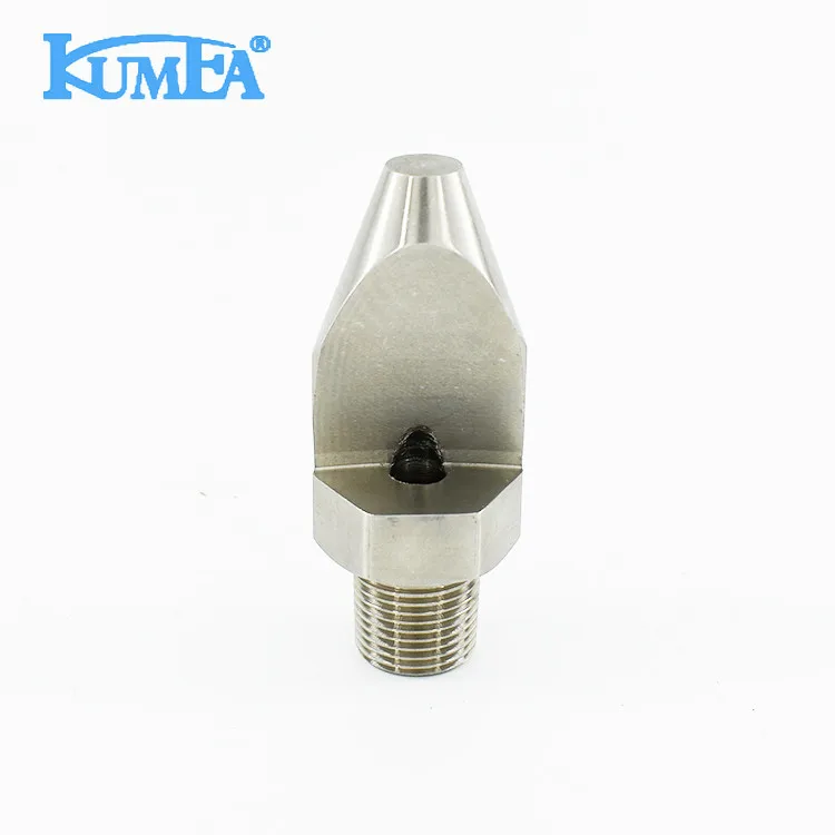 KUMEA Large size Stainless steel Water Washing Narrow Angle Spoon Deflector Jet Flat Fan Spray Nozzle