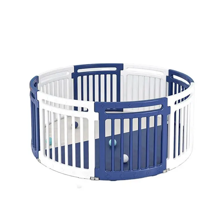 Durable baby fence Household Folding Baby Safety Plastic Playpens Round Playpen for baby and toddlers