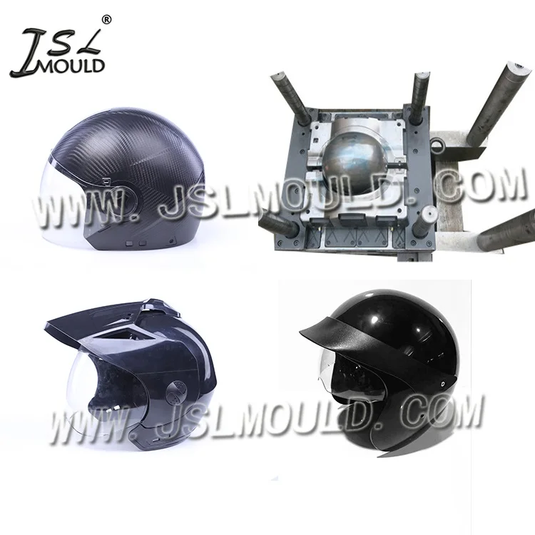 Taizhou Mould Factory Injection Plastic Open Face Helmet Mold