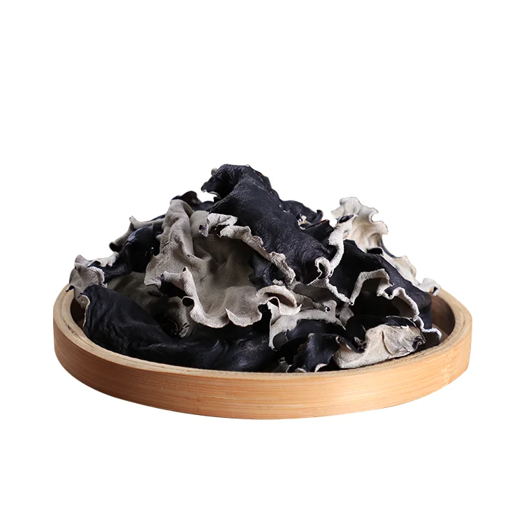 
Healthy Natural Dried Black Fungus Dried White Back Black Fungus 