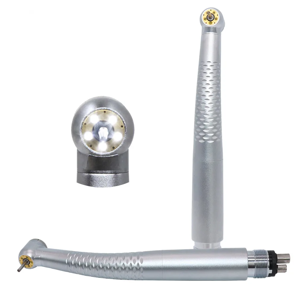 Dental Handpiece Cheap Push Button 5 Water Spray 5 LED Turbine Air Dental High Speed Handpiece