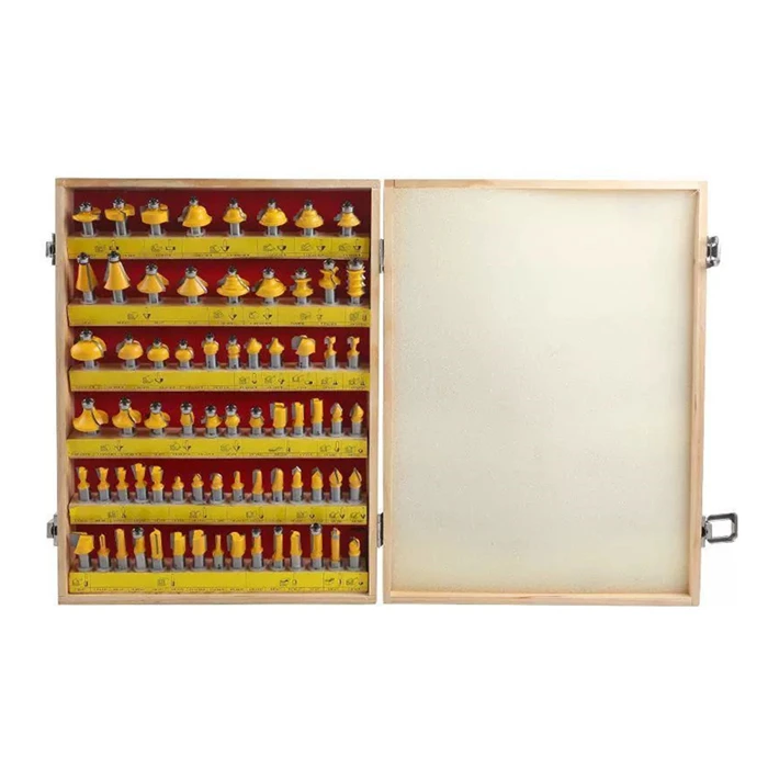 professional router bit set 6 12 15 24 35 50 70 100pcs set mill cutter for wood cutter