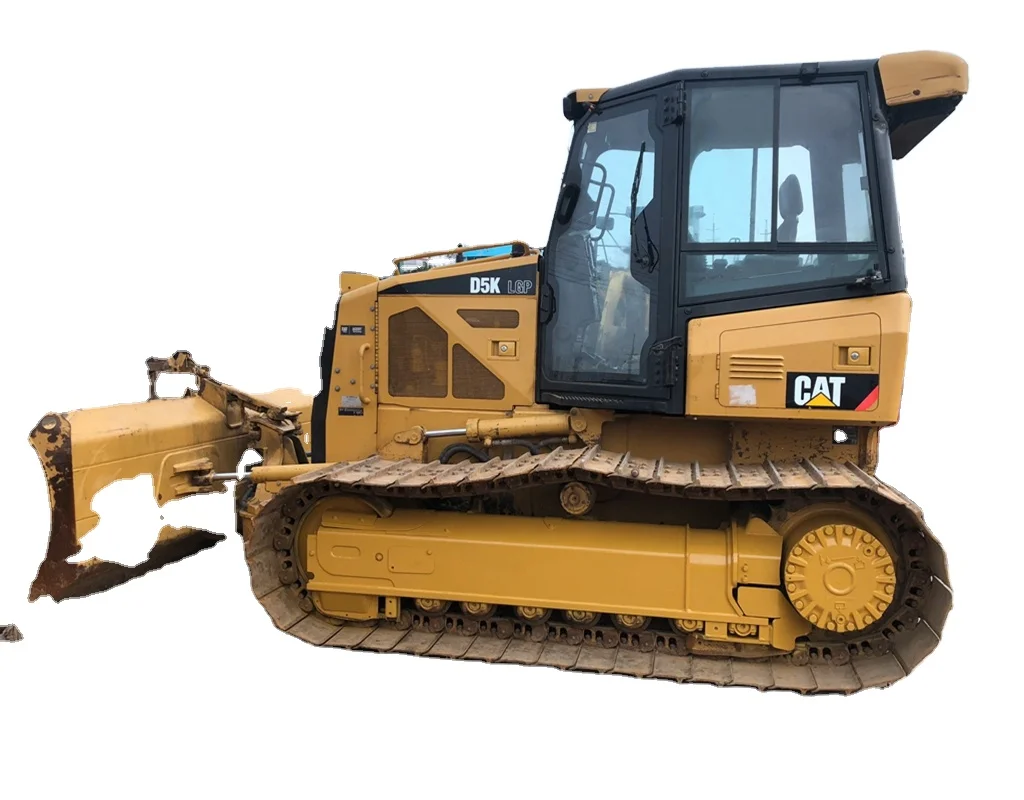 Состояние работы, японский бульдозер cat D3C для продажи на площадке в Шанхае