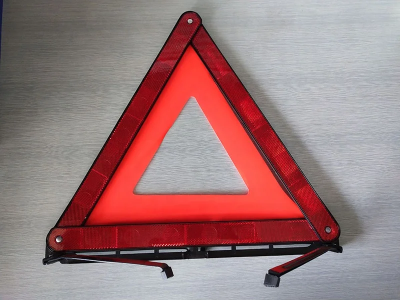 Аварийный предупреждающий дорожный треугольник для автомобиля или грузовика безопасности отражатель предупреждающий треугольник мигающий Аварийный треугольник