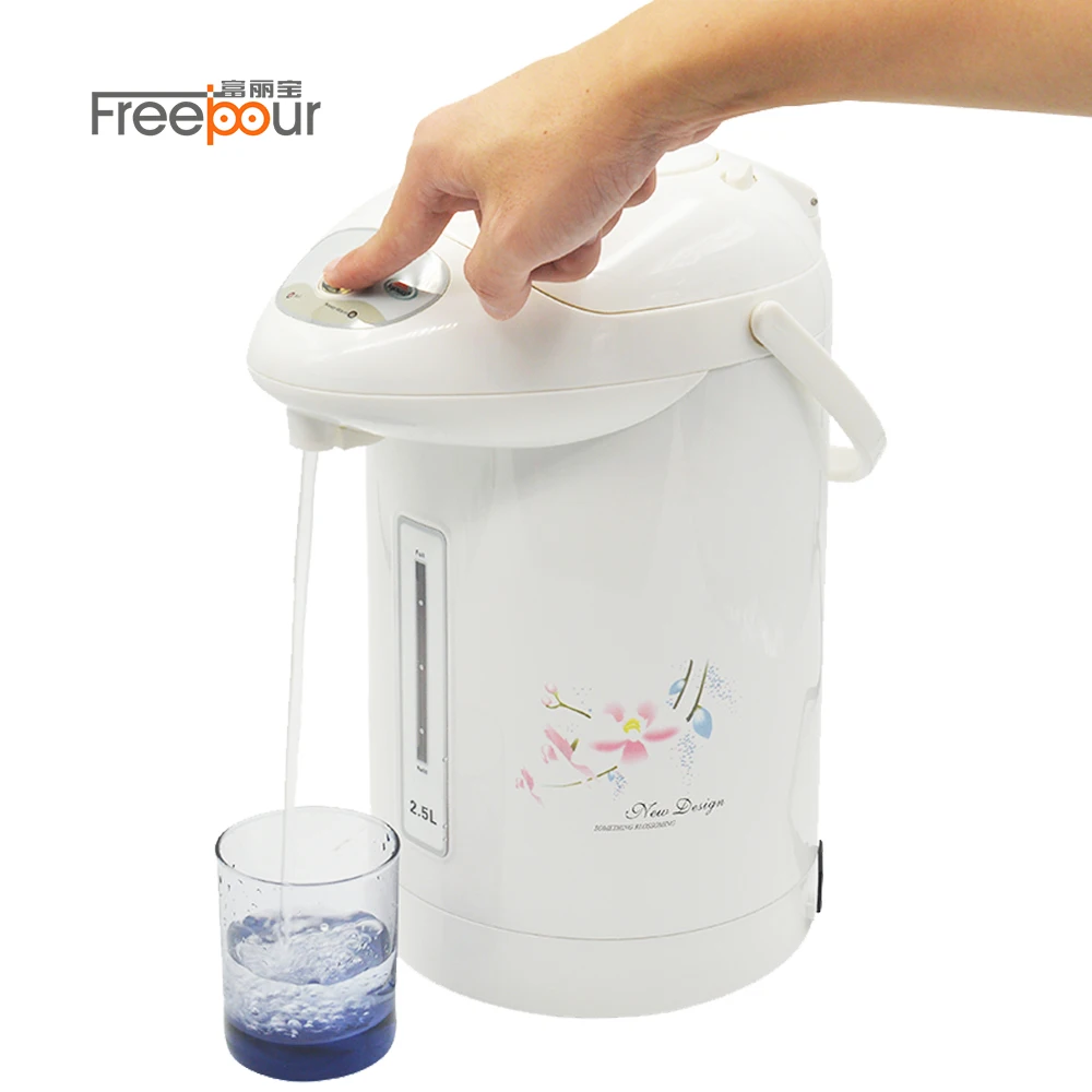 
Hot Selling SUS304 Inner Pot 2.5 Liter White Electric Thermo Pot for Home 