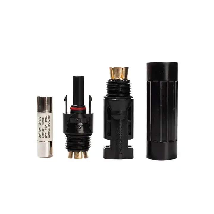 PV Photovoltaic Connector 5A 10A 15A 20A 30A 1000VDC 15A Solar Fuse for Solar Panel Connection