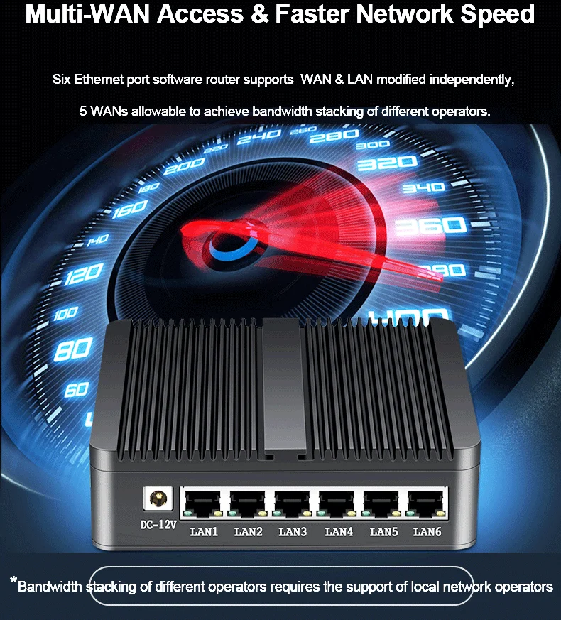  Сетевой маршрутизатор PfSense брандмауэр OPNSense мини-компьютер VPN с четырехъядерным процессором inteceleren J1900 6 LAN гигабит Ethernet