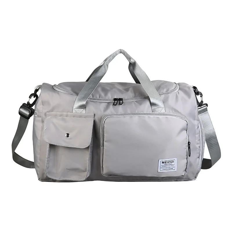 
Large Capacity Oxford Cloth Travel Bag Dry & Wet Separation Adjustable Strap Handbag Tote Women Men Sport Duffle Bag 