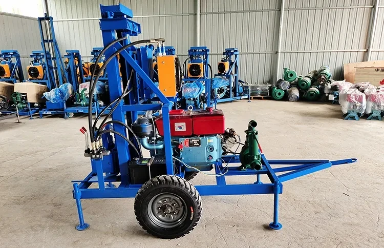 Easy operation hydraulic underground water well drilling rigs for sale