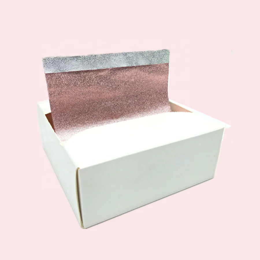 New embossed pink colouring aluminum hair foil istanbul sheets