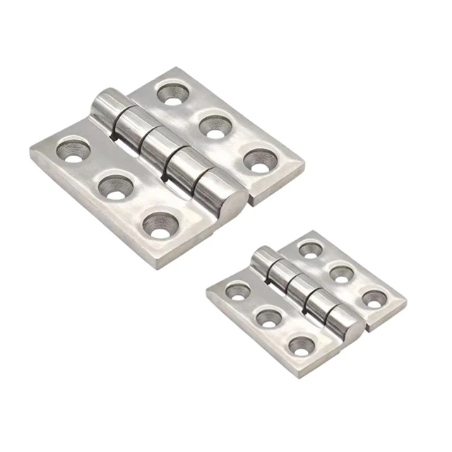 Wholesale Stainless Steel Distribution Cabinet Door hinge 304 Stainless Steel Heavy Duty Butt Hinges for Heavy Load 65*55*6