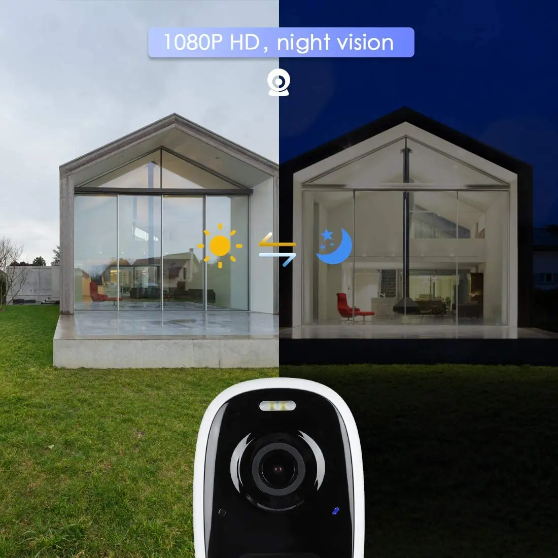 Ip-камера видеонаблюдения 2 Мп full HD Wi-Fi