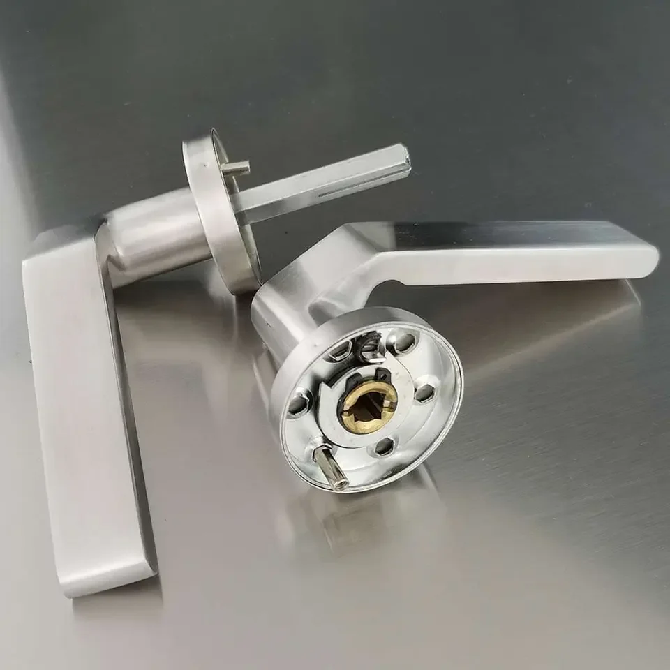 Modern Stainless Steel Door Lever Handle Door Lock And Keys Lever Lock For Interior Door