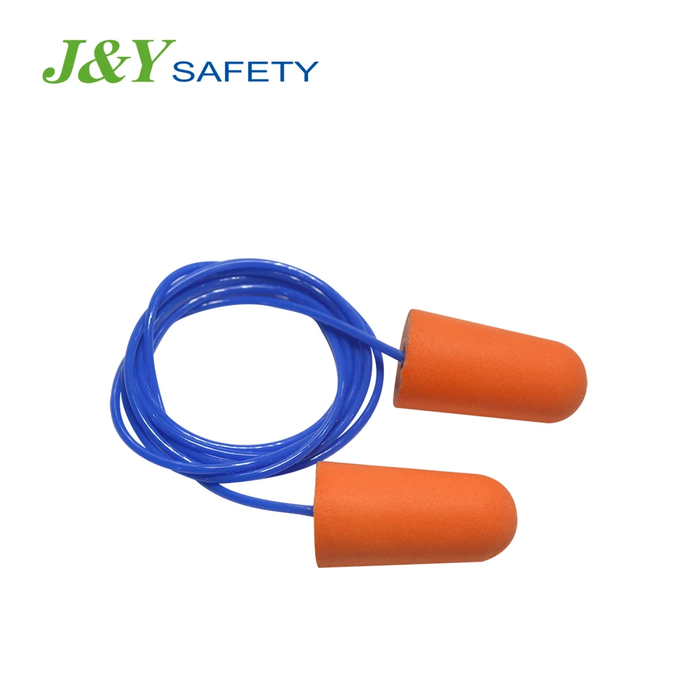 Comfortable anti-noise durable PU foam ear plugs foam noise cancelling Manufacturer