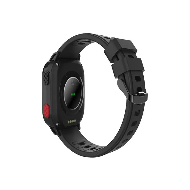 2024 4G Elderly GPS sim card temperature heart rate sos 24 hours a day health monitoring smart watch for Elderly Disabled