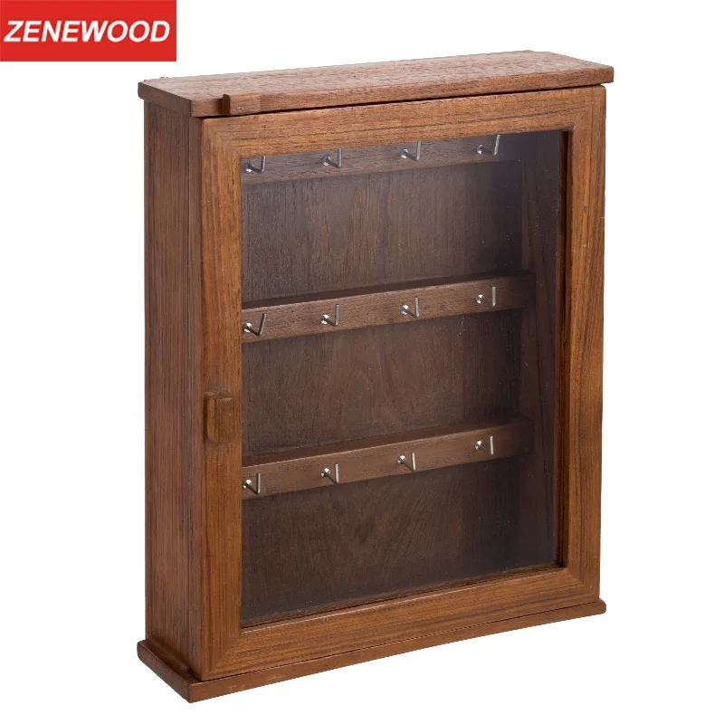 Zenewood Modern Key Safe Holder Wholesale Hot Sale Wall Mounted Metal Key Box for Apartments
