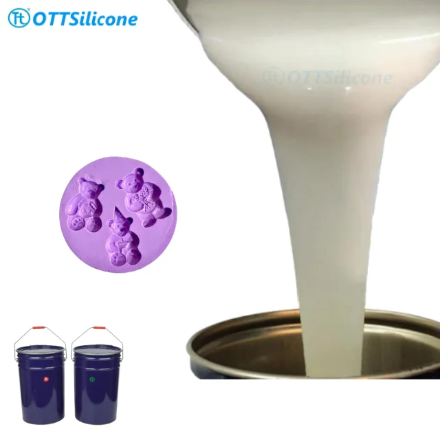 Factory Food Grade Silicone Rubber for Food Mold Liquid Silicone Rubber RTV-2