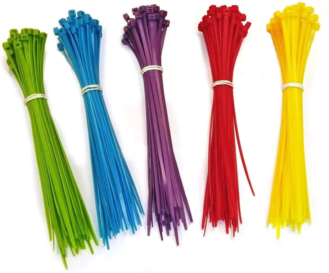 JAGASL Best Price Customized Color Cable Tie Tool Self-Locking Nylon Twist Cable Tie