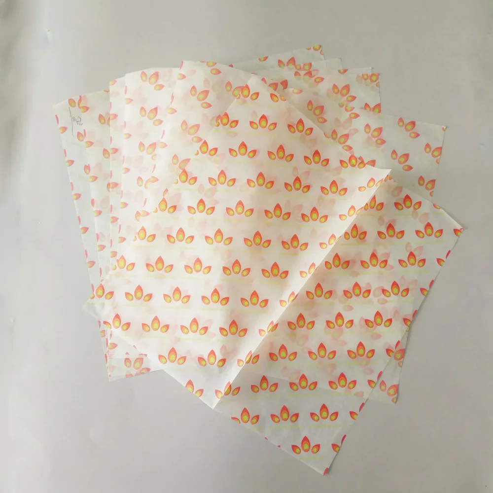 Qingdao, оптовая продажа, индивидуальная смазочная упаковочная бумага для сэндвичей