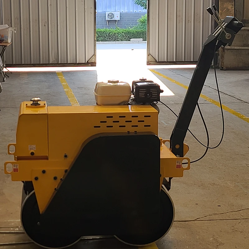 Ex-factory price vibratory roller walking parallel roller for sale Weight 0.5 tons Engine brand Honda