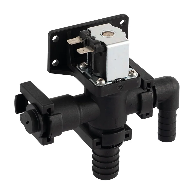 SEAFLO DC 12V / 24V Solenoid Valve & Siphon Breaker for marine toilet