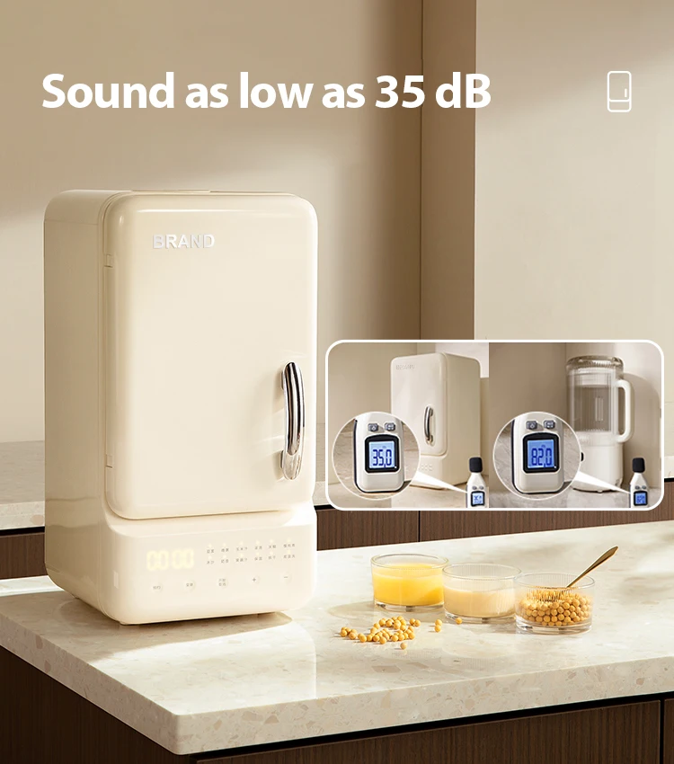 High Quality Quiet Soy Milk Maker Soyabean Milk Making Machine Fruit Soyan Machine