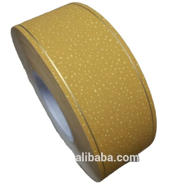 Cigarette head filter acetate tow wrapping tipping paper with golden line